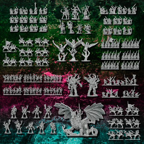 10mm Wood Elf Army