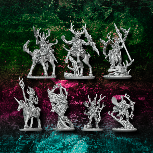 10mm Wood Elf Army