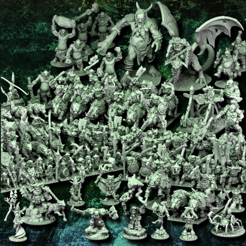 10mm Orc & Goblin Army