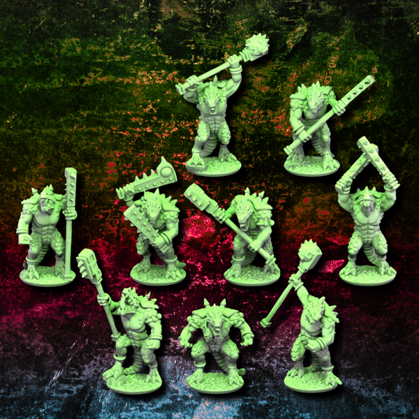 10mm Reptilian Army