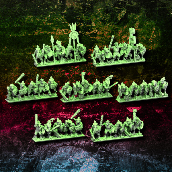 10mm Reptilian Army