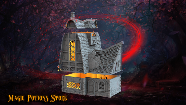 Magic Potions Store - 10mm Scale