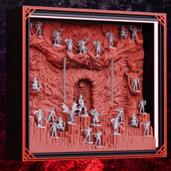 Hellscape Display Diorama