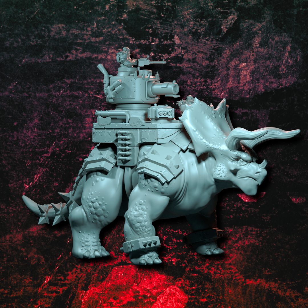 Orc Triceratops Cannon Platform