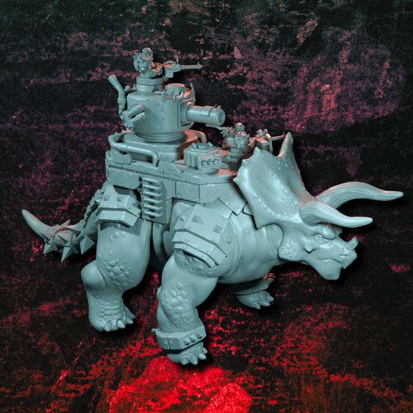 Orc Triceratops Cannon Platform