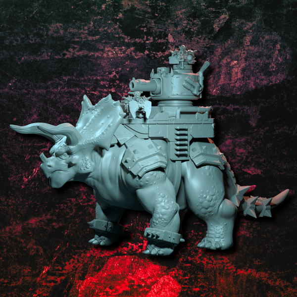 Orc Triceratops Cannon Platform