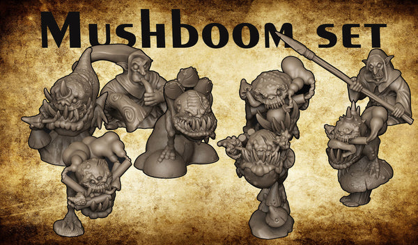 Mushboom Pack (multiple unit options)