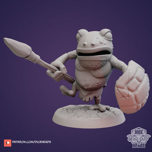 Frogfolk with Spear