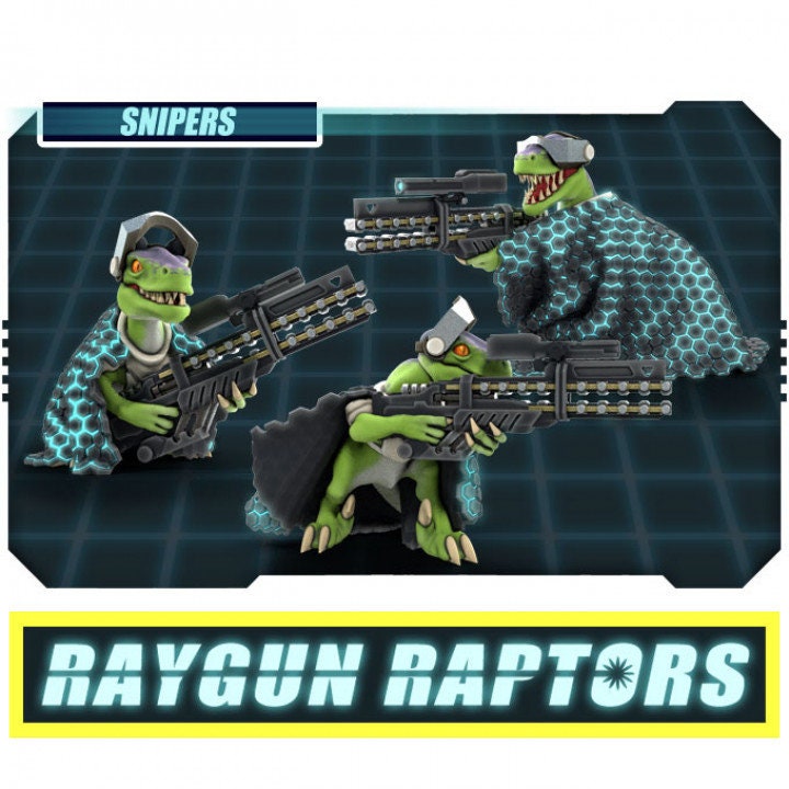Raygun Raptors Snipers