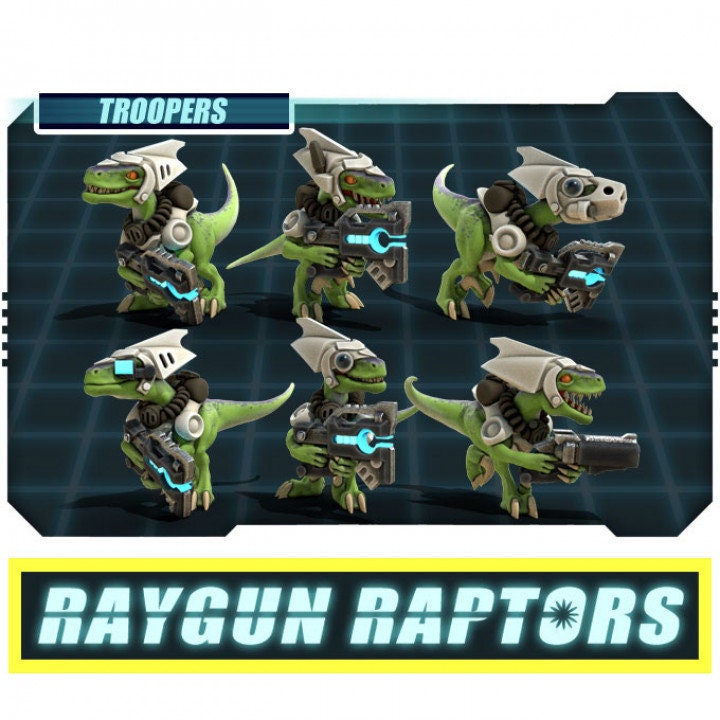 Raygun Raptors Troopers